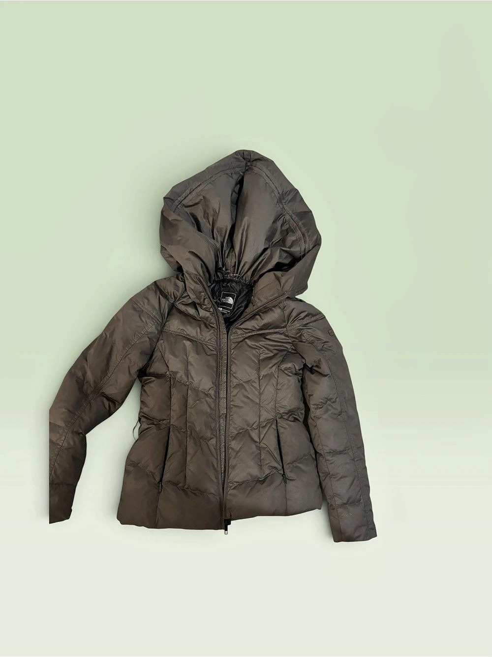 The North Face Women's gray  Puffer Jacket 550